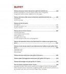 Menu Socc'Appétit - les buffets