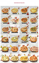 Menu Vapiano - Les pizzas pan