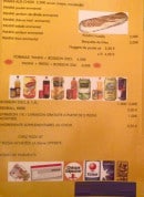 Menu Pizza 07 - Les paninis et boissons