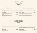 Menu Taj Mahal - Les  entrées au grill midi et soir