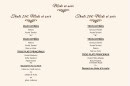 Menu Taj Mahal - Thali 25€ midi et soir   et  thali 28€ midi et soir