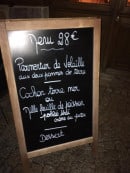 Menu Café de la fontaine - Menu 28€