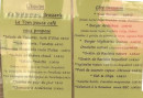 Menu Tom Pouce Café - Menu salade, plats et assiette