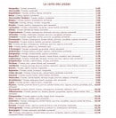 Menu La pizza Dubarry - Les pizzas
