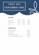 Menu L'Arbre à Pain - Vins et bouteilles