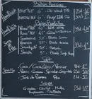 Menu L'Albatros - L'ardoise