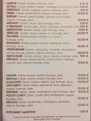 Menu La Pizz - les pizzas