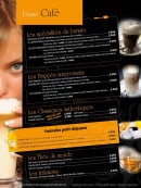 Menu Garden Ice Cafe - Les cafés