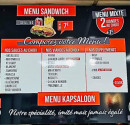 Menu Kapsaloon - Les sandwiches