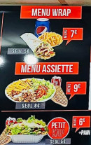 Menu Kapsaloon - Les wrap