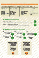 Carte et menu de L'Art du Sushi à Charleville Mezieres — Les menus