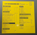 Carte et menu de Monsieur le Zinc à Charleville Mezieres — Les boissons