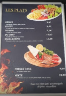 Menu Istanbul kebab - Plats