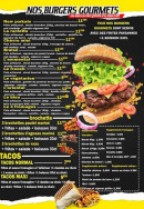 Menu Street Food 08 - Les burgers gourmets