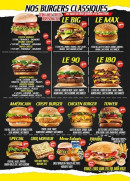 Menu Street Food 08 - Les burgers classiques