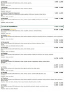 Menu Le Kiosque à Pizzas - Les pizzas page 2