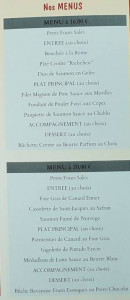 Menu Minima - Menus