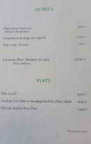 Menu Sig'nature - Les entrées, plats