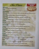 Menu La Rocade - Pizzas