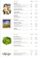 Carte et menu de Le chalet de chanteraine à Saint Lizier — Les vins