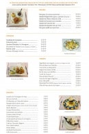 Carte et menu de Le chalet de chanteraine à Saint Lizier — Les menus, entrées, poissons,...