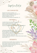 Menu Le Dinanga - La carte