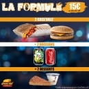 Menu Cass'Dal Nocturne - Formule 15€