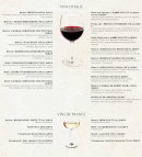 Menu Guiseppino - Vins 