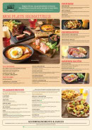 Carte et menu de Les 3 Brasseurs à Troyes — Plats, accompagnements et sauces
