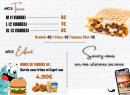 Menu King Fast Food - Les tacos et menus enfants