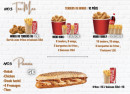 Menu King Fast Food - Les tex mex et paninis