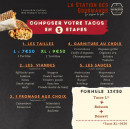 Menu La station des gourmands - Tacos personnalisé