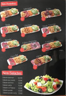 Carte et menu de Aix En Othe Palace à Aix-Villemaur-Pâlis — Les assiettes, salades