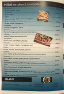 Menu Berfin' Express Kebab - Les pizzas et salades