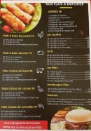 Menu Le Merry Saigon - Plats à emporter