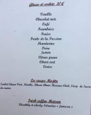 Menu L'atelier gourmand - Les glaces et sorbets,...