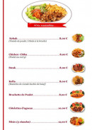 Menu Roza Kebab - Assiettes