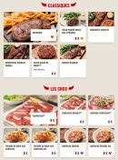 Carte et menu de Buffalo Grill à La Chapelle Saint Luc — Les classiques et crus