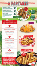 Menu Holly's Diner - A partager