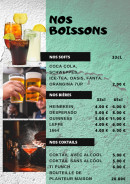Carte et menu de L’Ivoire Star à Saint Julien les Villas — Les softs, les bières et les cocktails