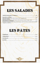 Menu La Bella italiana - Les salades et pates