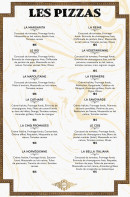 Menu La Bella italiana - Les pizzas