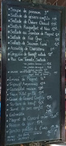Carte et menu de La Brasserie des Platanes à Carcassonne — L'ardoise