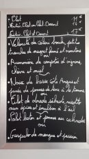 Menu La Cantine D'Anatole - Exemple de menu