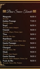 Menu Ô Chicken Batata - les pizzas