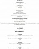Menu L'Ambrosia - Menus et pour commencer 