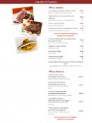 Menu Mas de gaujac - Les viandes bet poissons