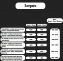 Menu Pizza Mateo - Les  burgers