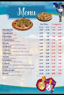 Carte et menu de Pizzéria Vénézia à Port la Nouvelle — Les menus