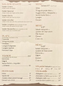 Menu L'Express - Les salades géantes, plats, ...